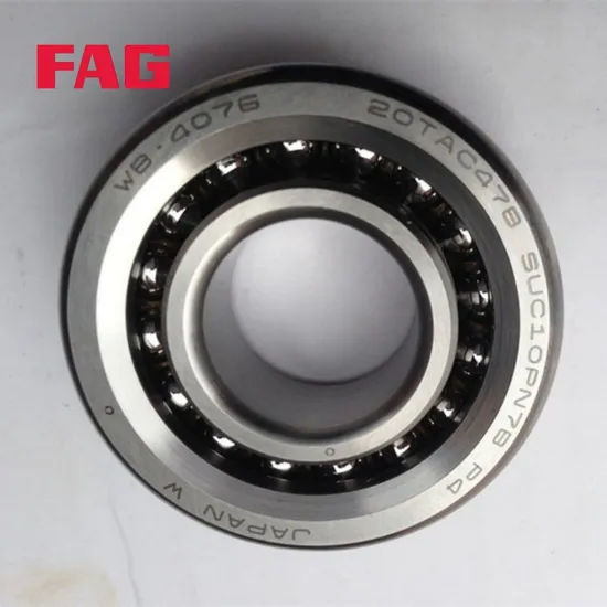 Double Row Angular Contact Ball Bearing 3200B TVH C3 FAG for Machine Tool Precision