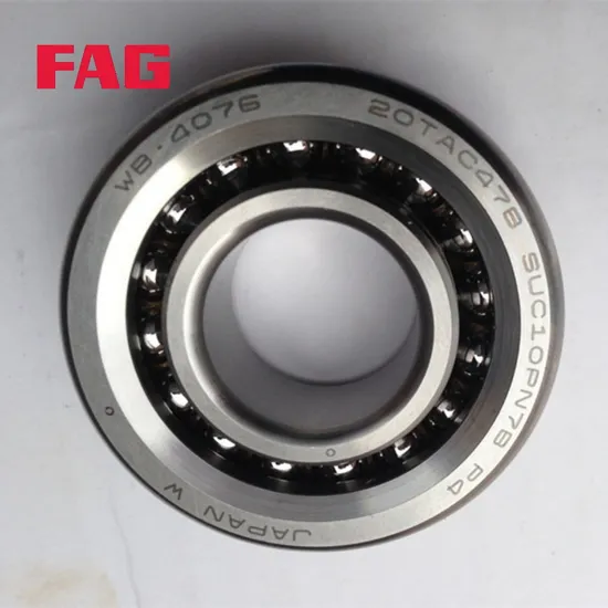3203-Bd-XL-Tvh-C3 FAG Double Row Angular Contact Ball Bearing P6 Precision for CNC Machine Tools