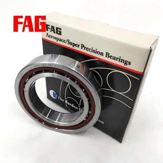 Ultra High Speed FAG B7202-C-T-P4s-UL Angular Contact Ball Spindle Bearing 8x22x7mm for CNC Machine Tools