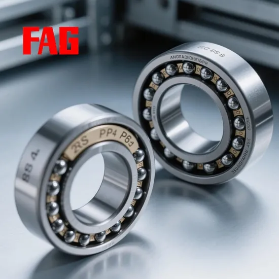 High-Speed FAG B7202-E-T-P4s-Um Spindle Bearing for CNC Machine Tools ISO Precision