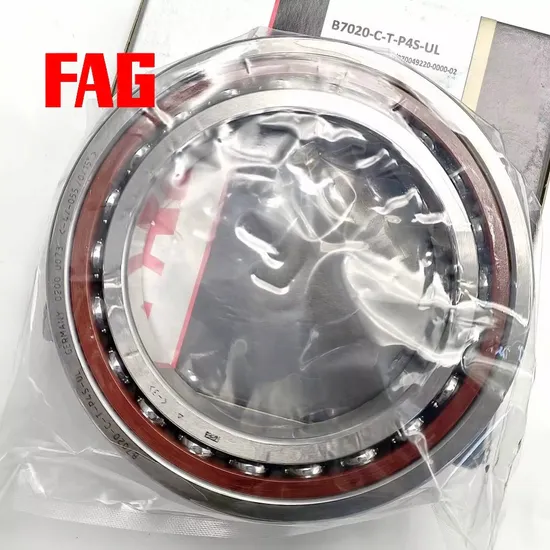 High Precision FAG B7211-E-T-P4s-UL Angular Contact Ball Bearing for Machine Tool Spindle