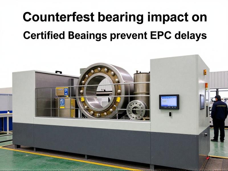 Counterfeit bearing impact on infrastructure