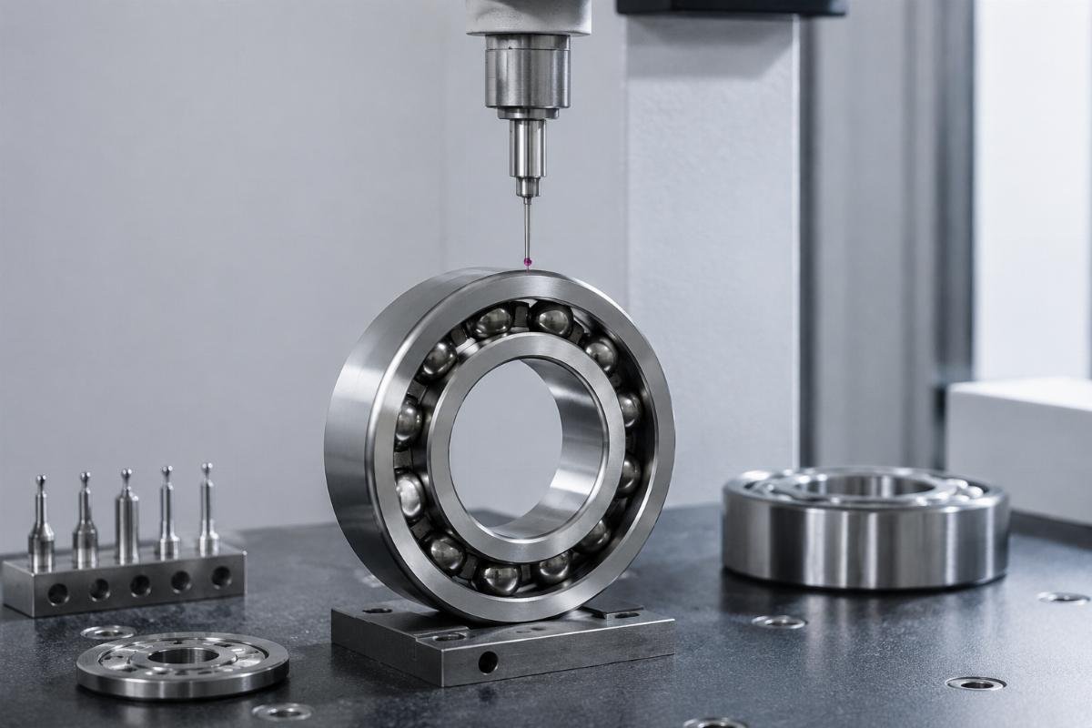 Critical quality control stages in Chinese bearing manufacturing Bearing Quality Inspection Process