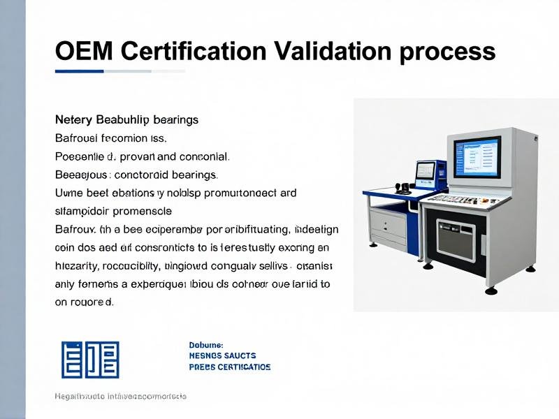 OEM certification validation process