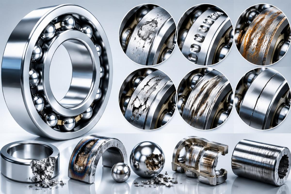 Root Cause Analysis of Industrial Bearing Failures Bearing Failure Modes Comparison