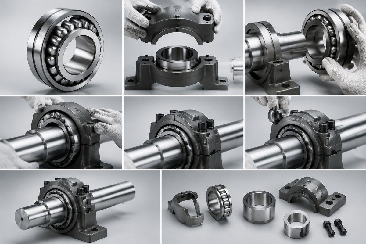 Step-by-Step Spherical Roller Bearing Mounting Process Bearing Installation Procedure