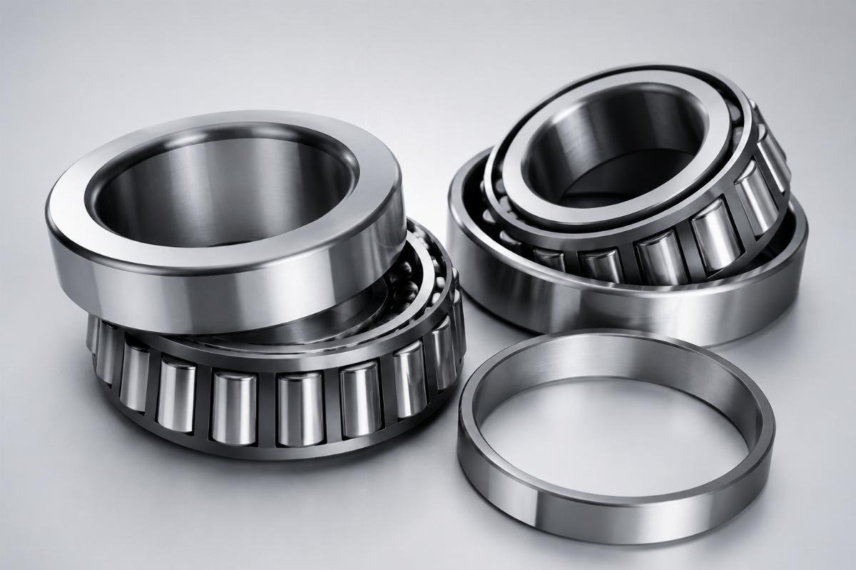 Tapered roller bearing failure caused by counterfeit components, requiring emergency replacement and certification verification Steel Mill Bearing Failure Analysis